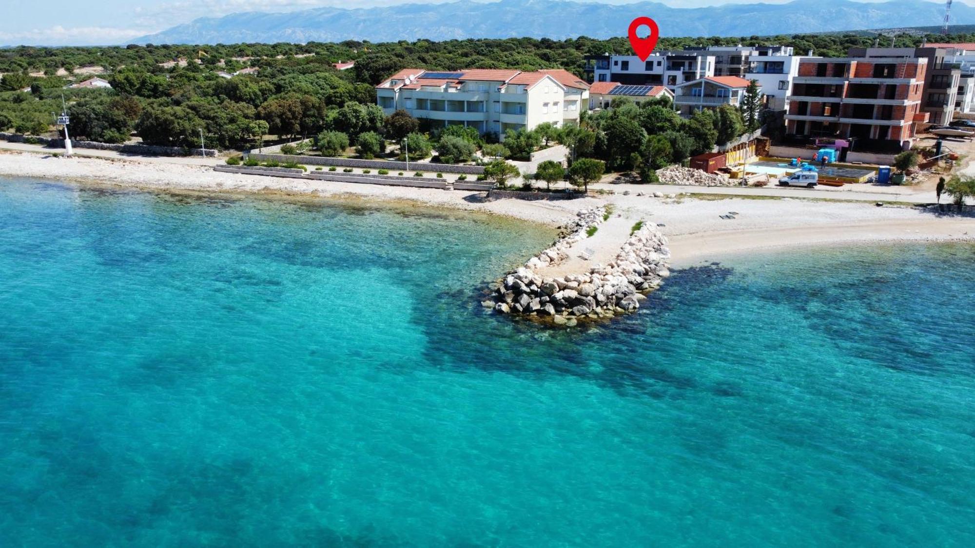 Apartment Lili Rose Mandre - Exclusive Apartments With Sea View, Just Steps From Beach